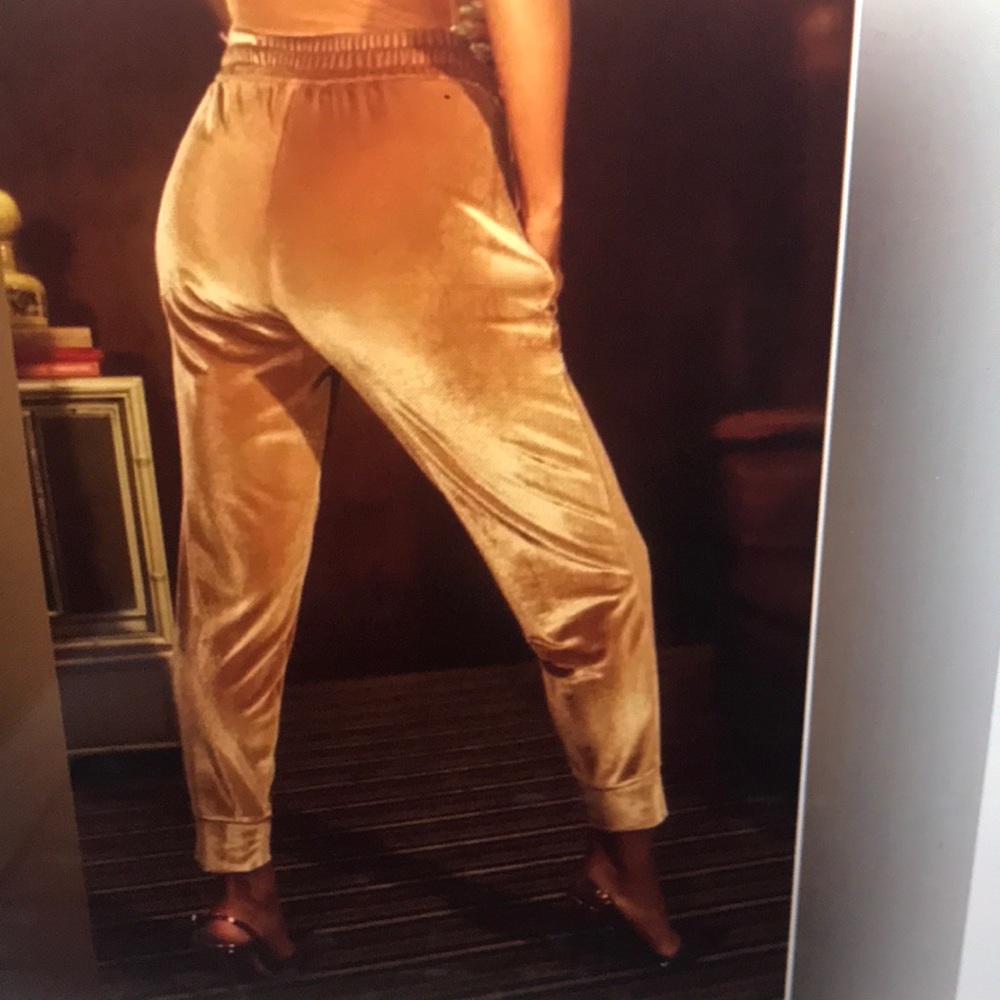 Fabletics VANESSA HUDGENS Velour joggers XS EUC - Picture 7 of 13